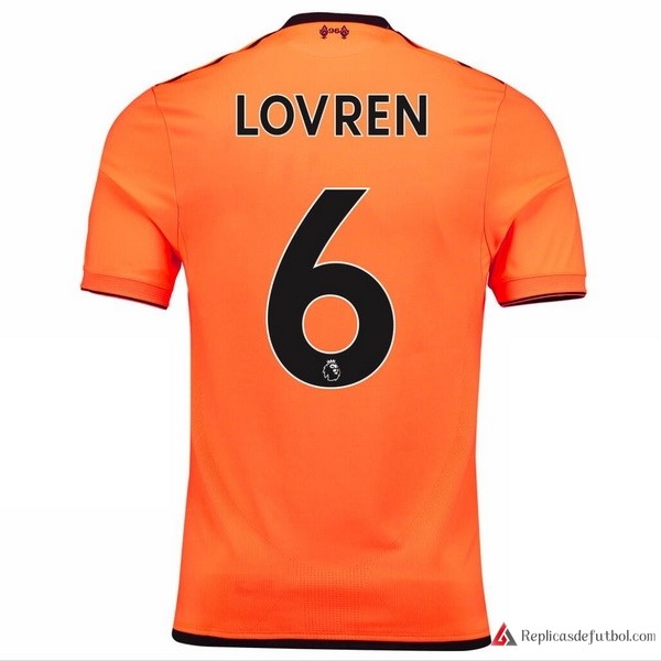 Camiseta Liverpool Tercera equipación Lovren 2017-2018